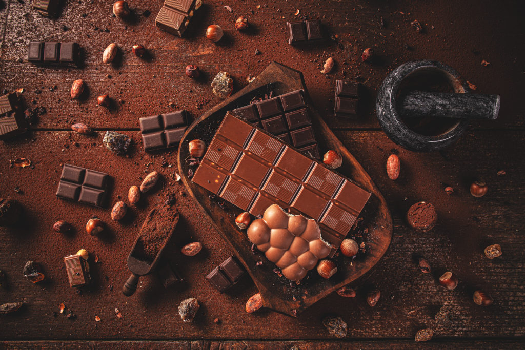 Dark chocolate chunks