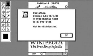 First-Ever Photoshop