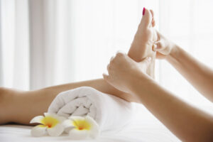 Get foot massages