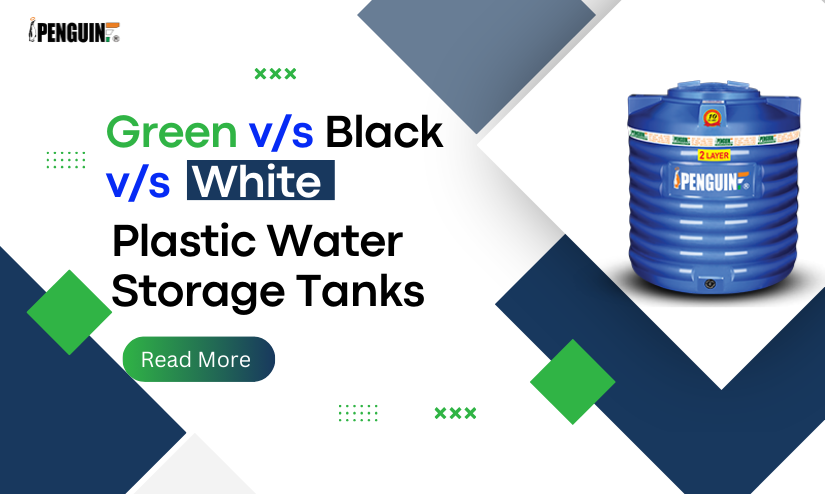 Black vs Green vs White Plastic Water Storage Tanks