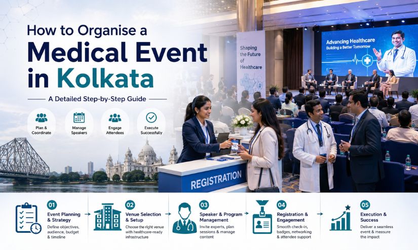 How to Organise a Medical Event in Kolkata: A Detailed Step-by-Step Guide