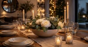 Add Elegant Centrepieces and Decorative Accents