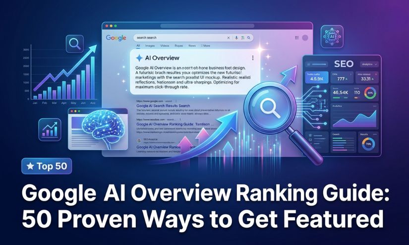 Google AI Overview Ranking Guide: 50 Proven Ways to Get Featured