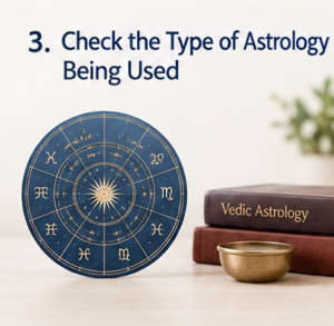 Check the Type of Astrology Being Used